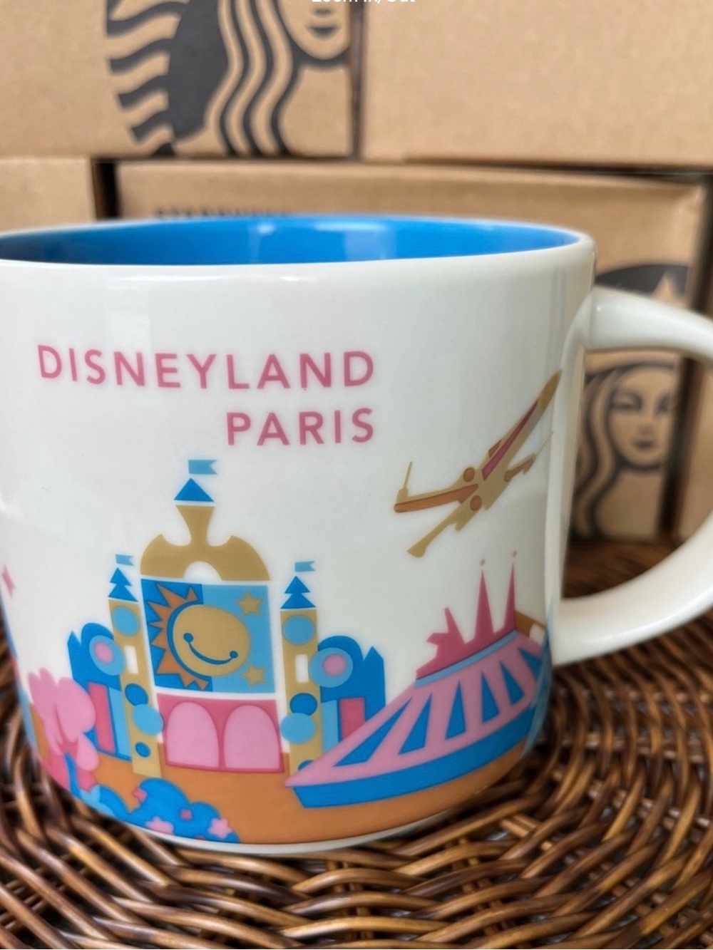 Starbucks You Are Here DISNEYLAND PARIS mug
